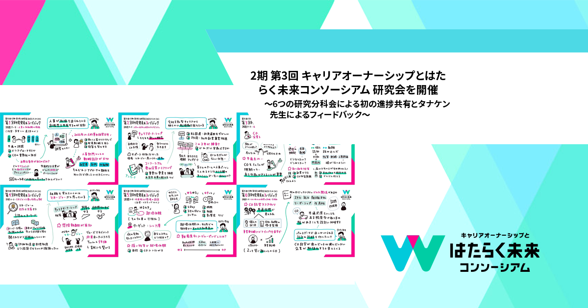 第3回 6つの研究分科会による初の進捗共有とタナケン先生による